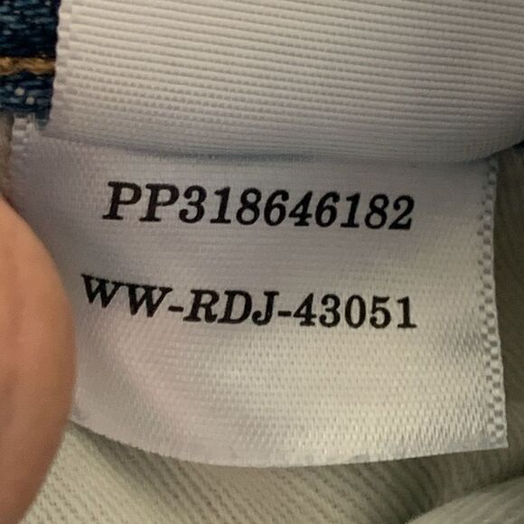 Everlane The 90's Way-High Jeans Organic Cotton High Waisted Rigid Blue Size 24 - Picture 11 of 12